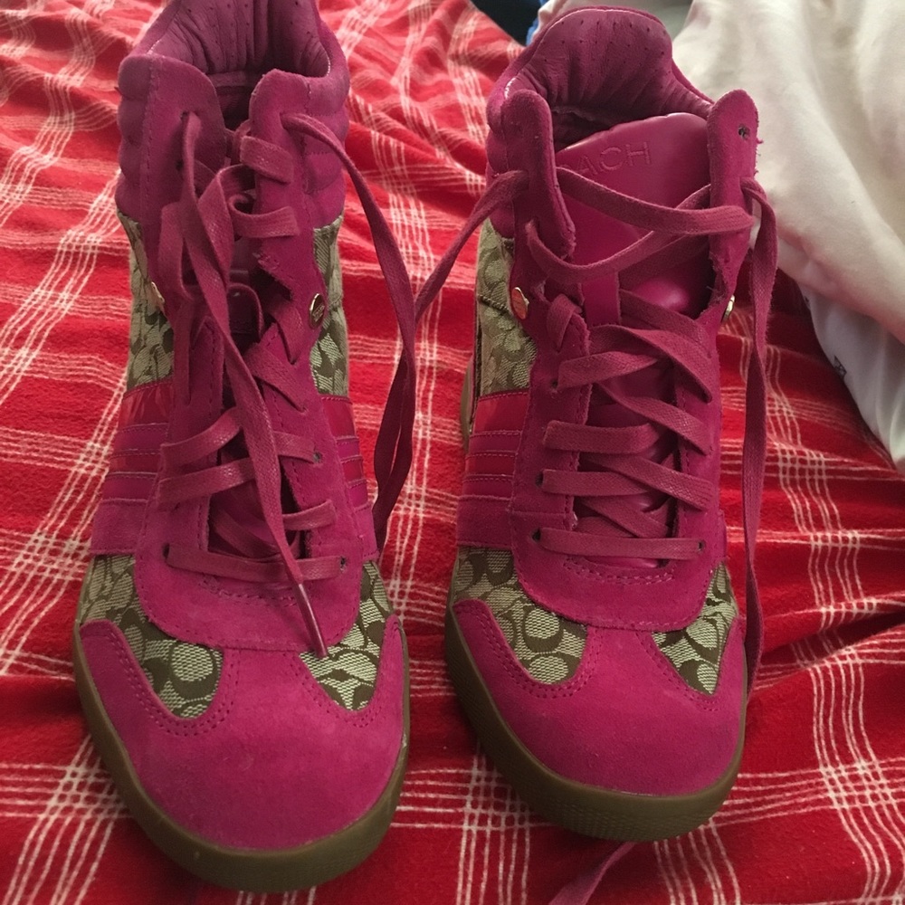Coach wedges- from Nordstrom.